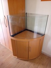 Acquario Juwel Trigon 190 LED legno chiaro con supporto 