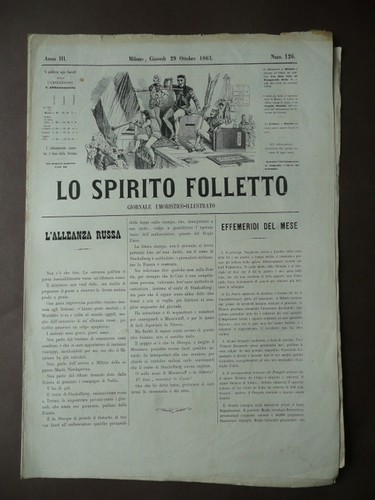 Giornali umoristici illustrati - giornali,