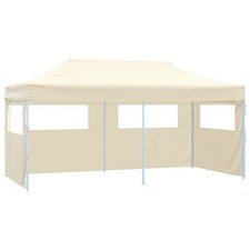 Gazebo Pieghevole con 4 Pareti