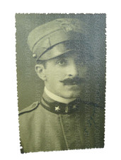 FOTO MILITARE WW1 SOLDATO