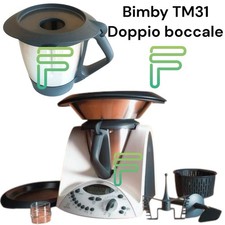 Robot BIMBY TM31 Vorwerk Completo Varoma, Accessori, Doppio Boccale Completo