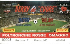 Biglietto stadio Derby del