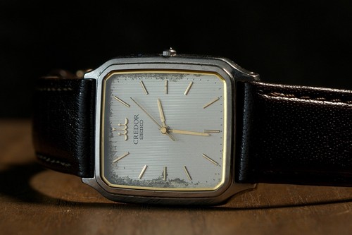 Seiko credor tank orologio - tank,