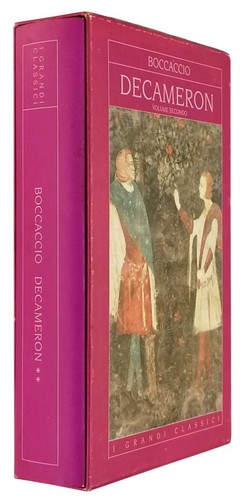 Boccaccio decamerone volume - decamerone, ii