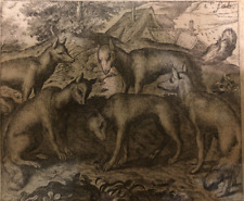 xilografia originale incisione stampa d'epoca seicentesca 600 1600 seicento