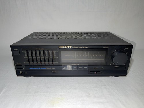 Scott integrated amplifier - scott,