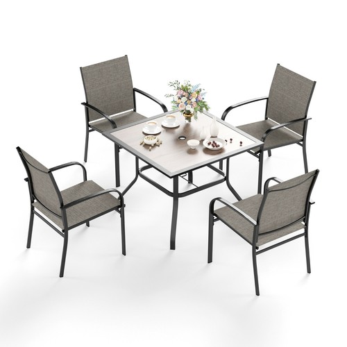 Piece outdoor dining set - piece,