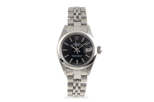 Rolex lady date - rolex, black