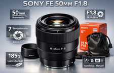 📸 Sony FE 50 MM F1.8 | SEL