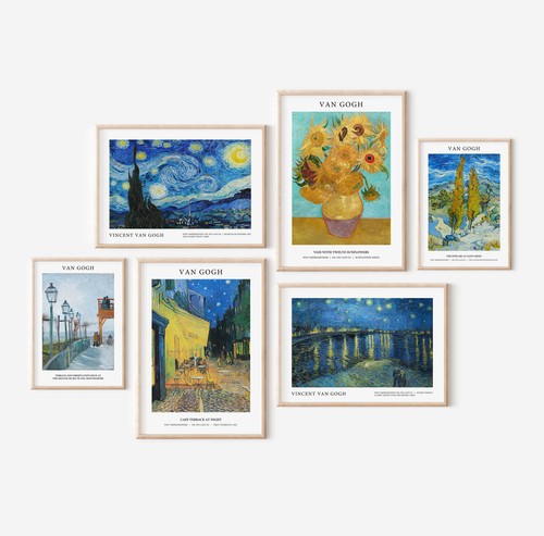 Galleria van gogh parete - van, belle