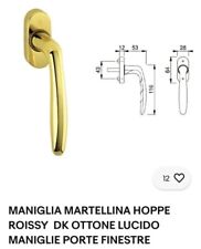 N°1 Maniglia Martellina Hoppe Roissy DK Ottone Maniglia Finestre 