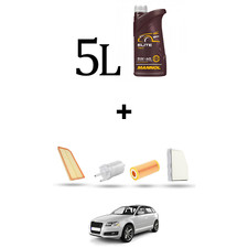 HOFFCAR Kit tagliando 4 FILTRI