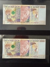 Banconota Souvenir De La Rue
