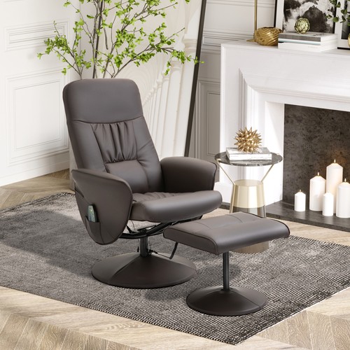Homcom poltrona relax - homcom, con