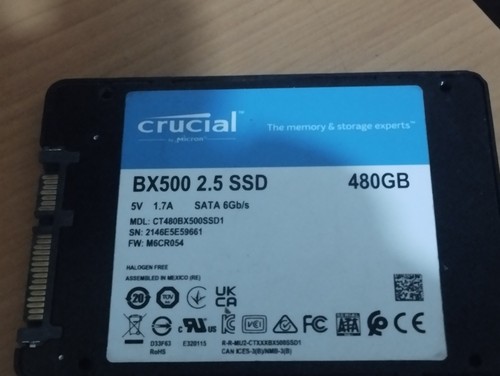 Crucial bx500 5 - 2,5, pollici