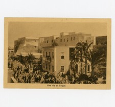 Tripoli Italiana 1912 Colonie Guerra Libia Tripolitania Via Cartolina Viaggiata