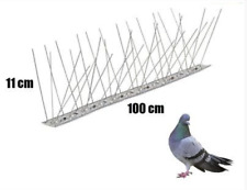 DISSUASORI PER PICCIONI UCCELLI VOLATILI INOX  MOD FLESSIBILE  80   Aghi Da 1 Mt