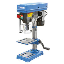Trapano a colonna da banco con trasmissione a cinghia 375w 230v Fervi 0011
