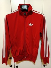 Felpa Adidas Zip Intera Rossa Uomo Xs Praticamente Nuova Vedi Foto Vintage 2000 