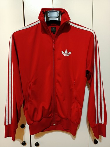 Felpa adidas zip intera rossa - zip,