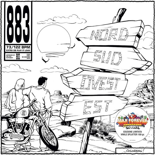Vinile 883 nord sud ovest - 883,
