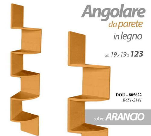 Mensola angolare libreria - mensola,