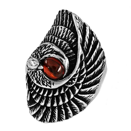 Anello fenice grande uomo - anello,