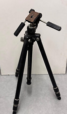 Slik Tripod Aster Pro II Treppiede, Nero 76 cm, Pieghevole, in Buone Condizioni