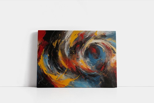 Pittura astratta quadro stampa - astratta,