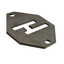 PIASTRINA SELETTORE CAMBIO MARCE MOTOCOLTIVATORE GOLDONI LUNGH. 106 X ALT. 80 MM