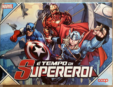 Album cards  è Tempo di SuperEroi Coop / completo / con poster