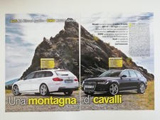 Ritaglio Articolo 2012 AUDI A6 Allroad Quattro vs BMW M550D xDrive