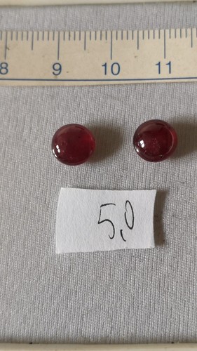 Rubini birmani cabochon - rubini,