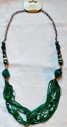 Collana lunga con perle - lunga,