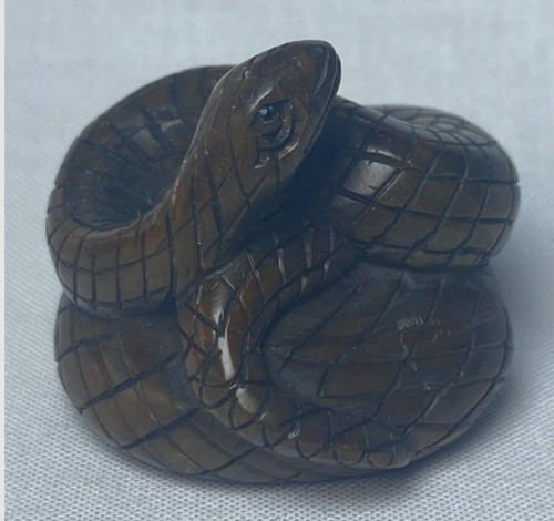Netsuke antico serpente