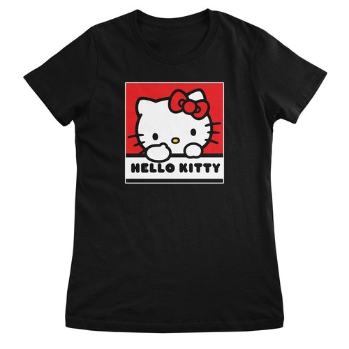 Hello kitty shirt donna nera - hello,