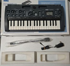 KORG microSAMPLER MS-1 con adattatore AC e microfono a condensatore testato funzionante