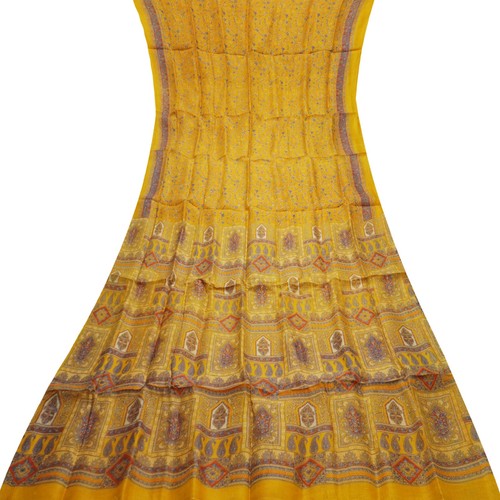 Sari vintage senape - vintage,