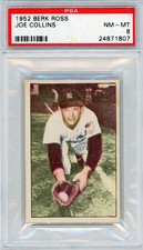 Berk Ross Joe Collins PSA 8