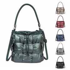 BORSA DA DONNA hobo bag bucket borsa a tracolla borsa a tracolla crossover nylon buffer