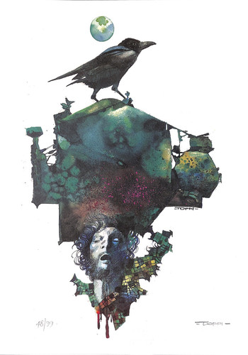 Sergio toppi litografie 2 - litografie,