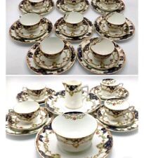 Antico Vecchio Servizio Tazze Da Thé Caffé Lattiera Porcellana Ceramica Vintage