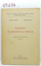 Lucherini Natale Prospetti di semeiotica medica 2° edizione SEU 1955