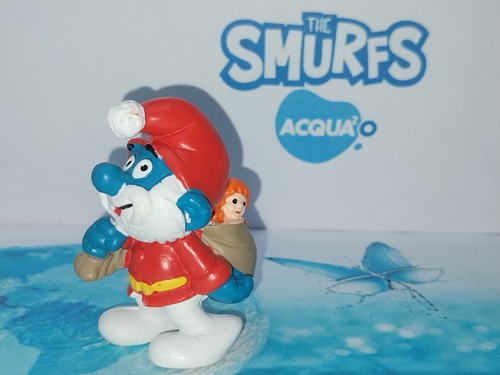 Puffi puffo babbo natale 20124 - puffi,