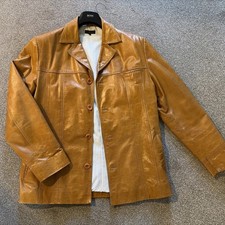 HIJKLM UVWXYZ Giacca Pelle
