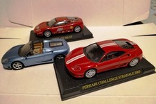 FERRARI 360 GT + Spider + Challenge - 1:43 - 3 pezzi con piccoli difetti