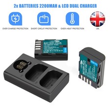 2x DMW-BLF19 BLF19E batteria e