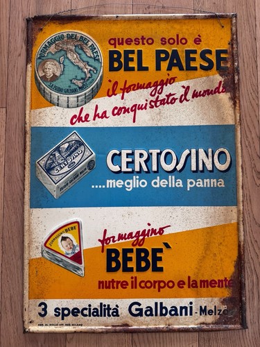 Insegna galbani anni - galbani, 50