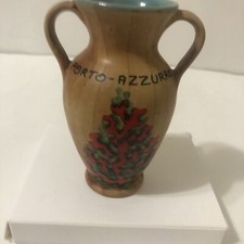 Vaso ceramica dipinto - in,