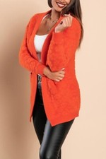 Cardigan in maglia con stampa